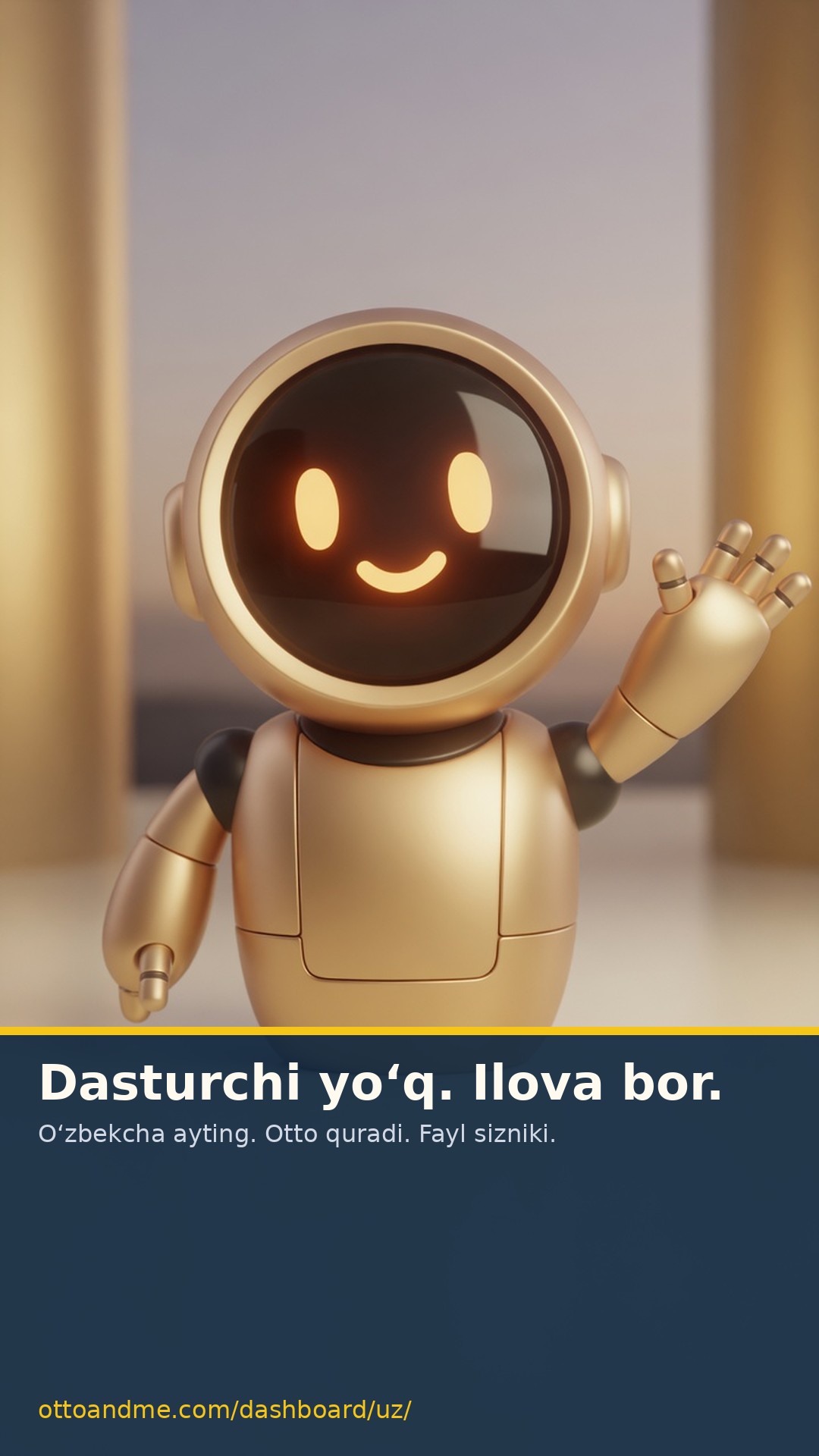 Dasturchi yoʻq. Ilova bor.